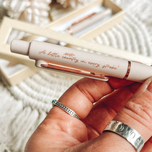 A Little Country in Every Stroke Pen