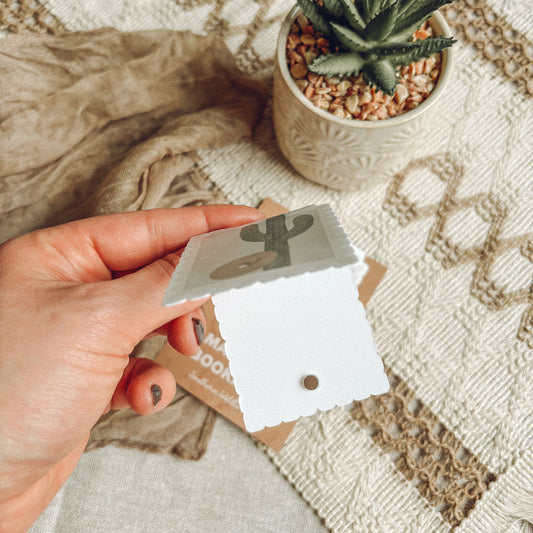 Dessert Stamp Magnetic Bookmark