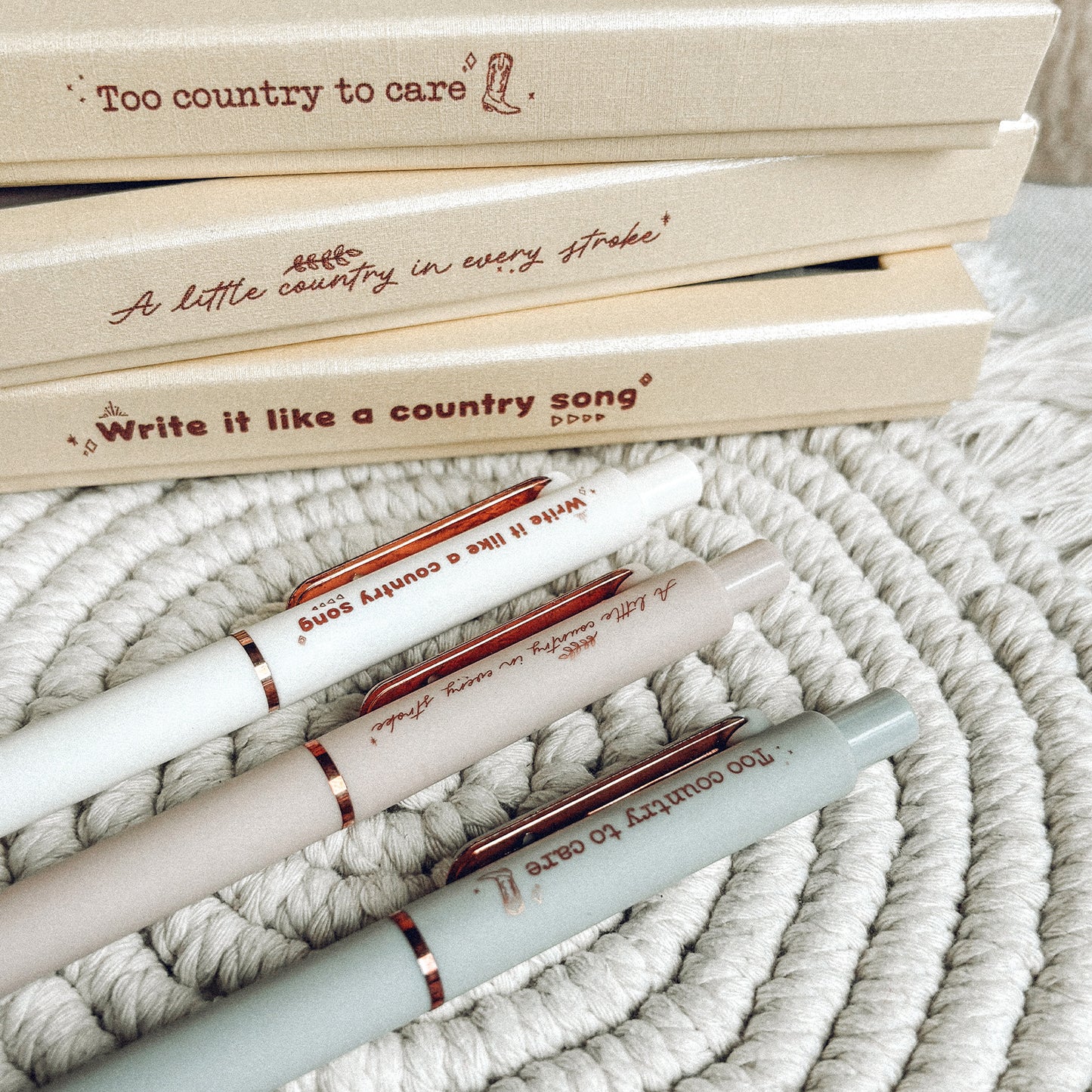 Too Country To Care Pen