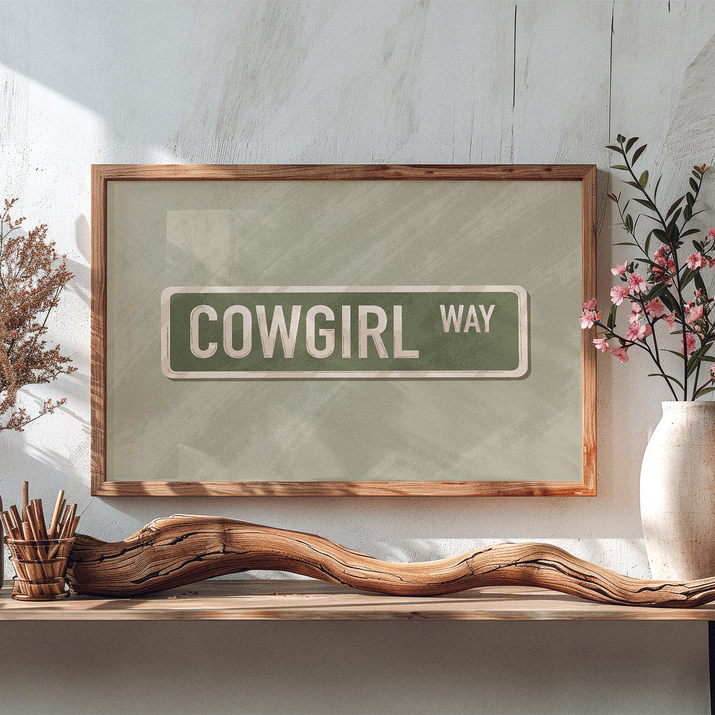 Cowgirl Way Print