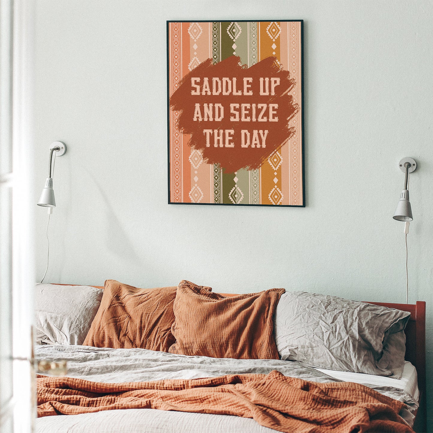 Saddle Up And Seize The Day Print