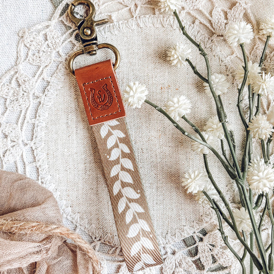 Wild Fern Keychain Loop