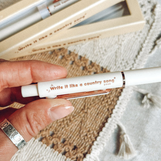 Write It Like A Country Song Pen