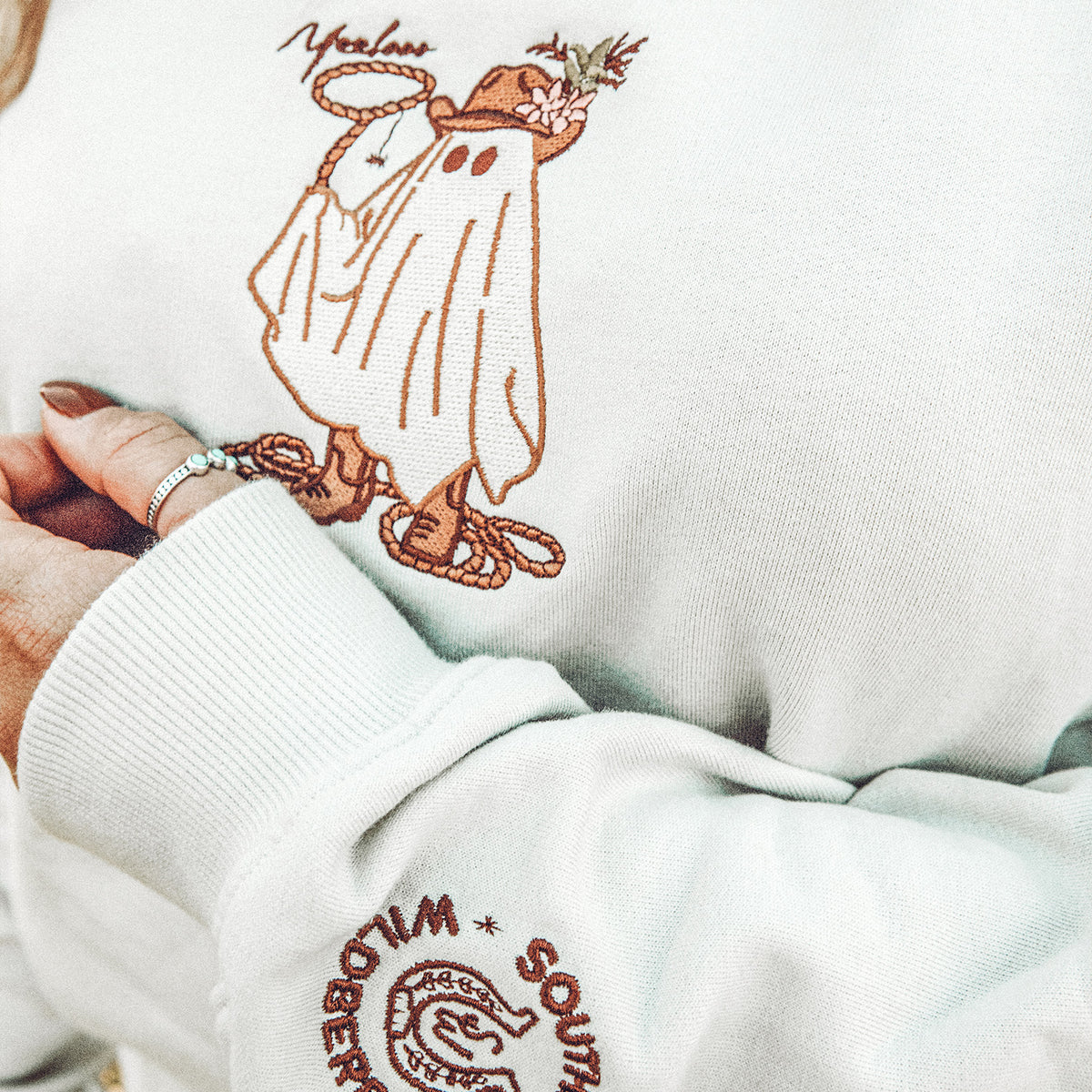 BuckaBoo At The Rodeo Embroidered Sweatshirt