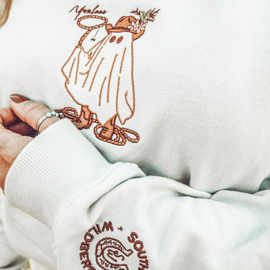 BuckaBoo At The Rodeo Embroidered Sweatshirt