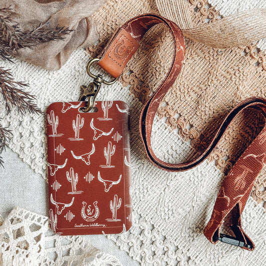 Dessert Dreams Lanyard With ID Card Holder