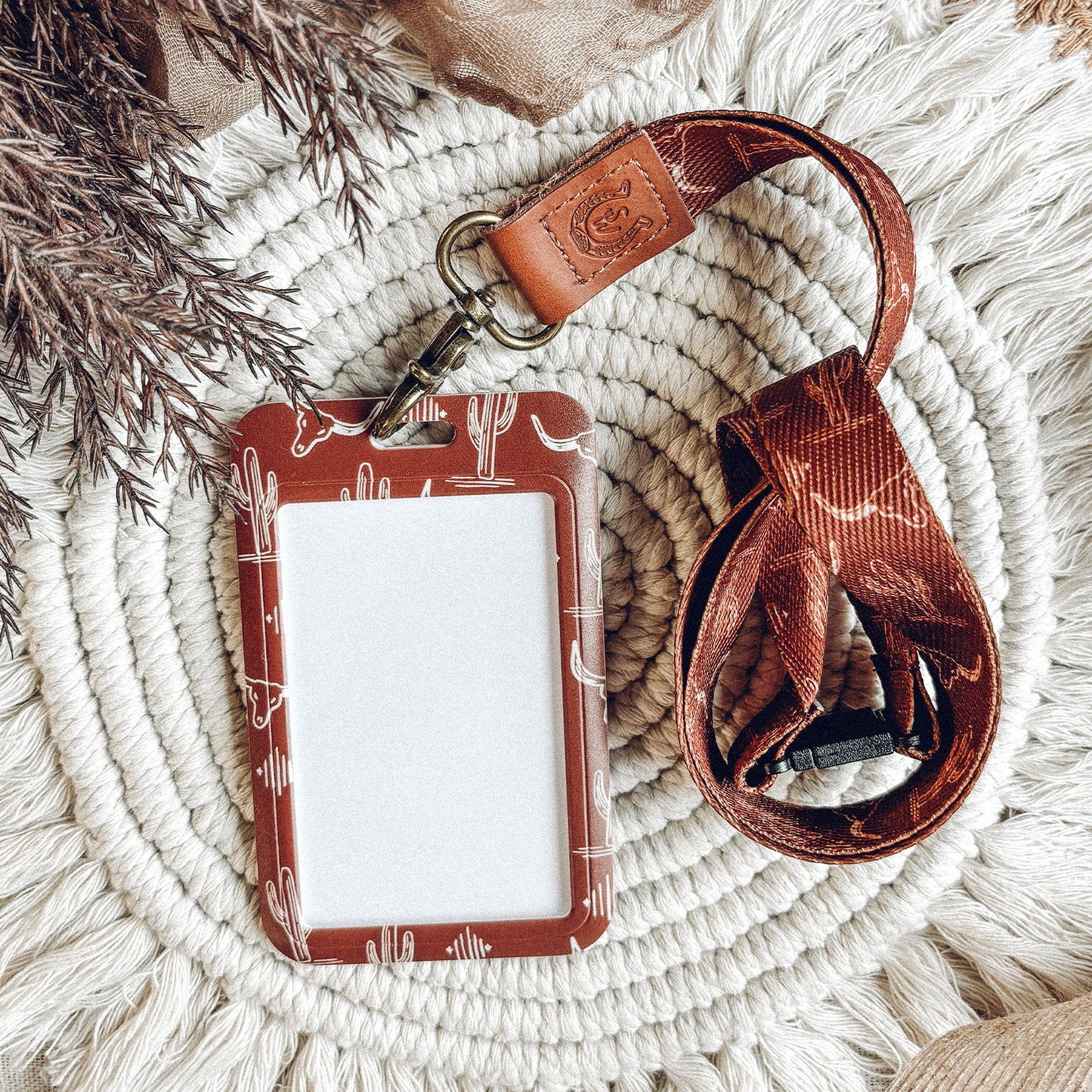 Dessert Dreams Lanyard With ID Card Holder