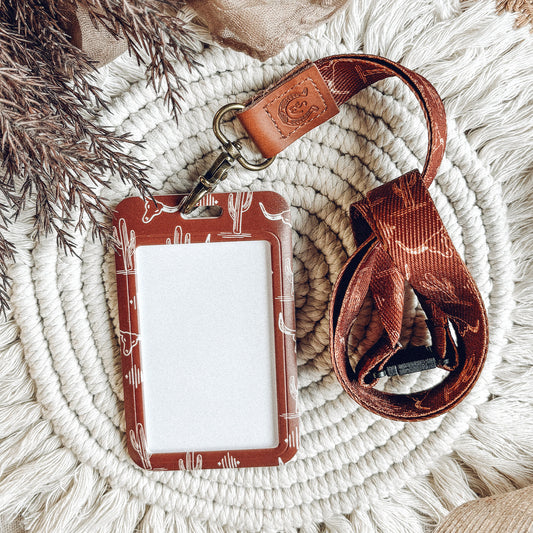 Dessert Dreams Lanyard With ID Card Holder