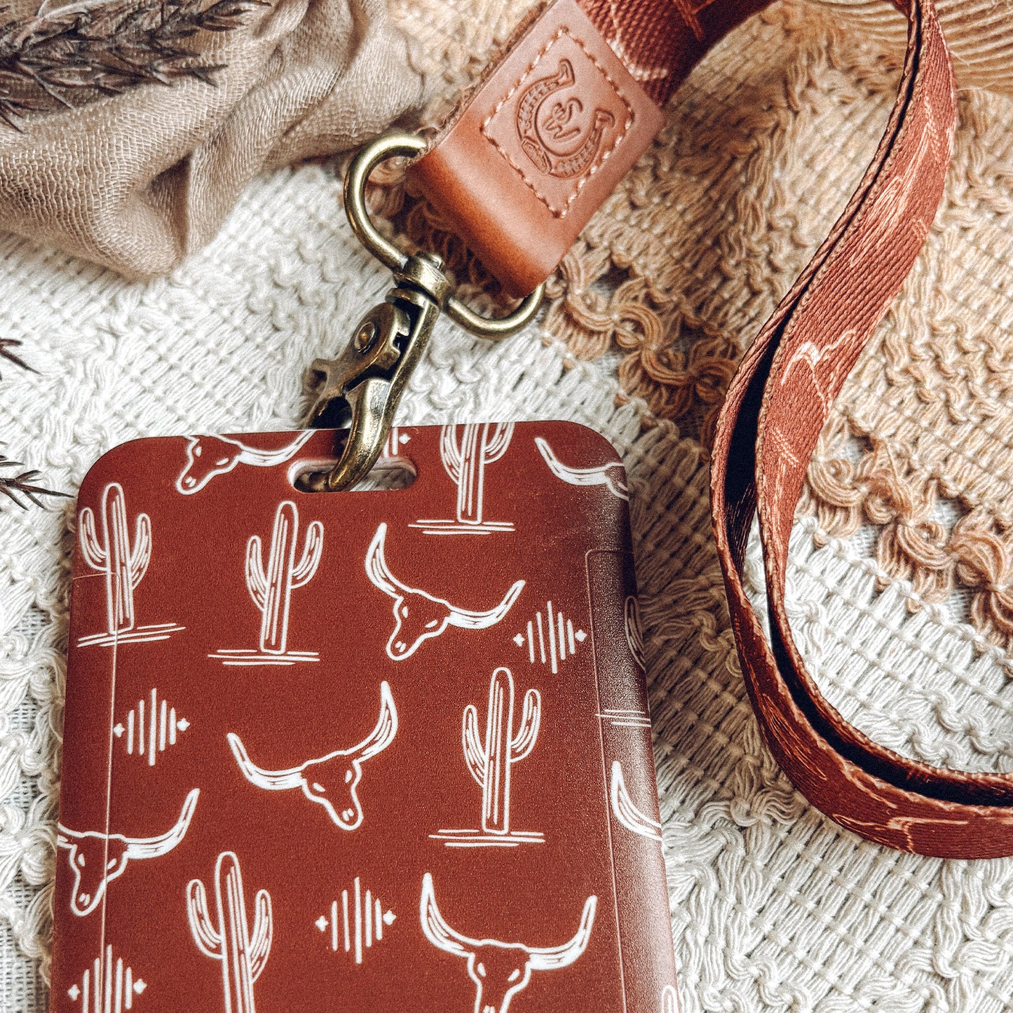 Dessert Dreams Lanyard With ID Card Holder