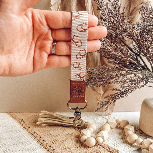 Cowboy Hat Keychain Loop