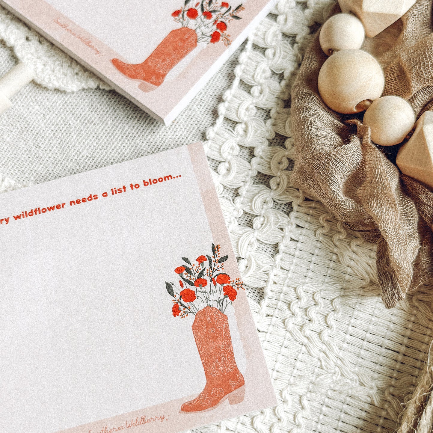 Every Wildflower Needs a List to Bloom Sticky Notes