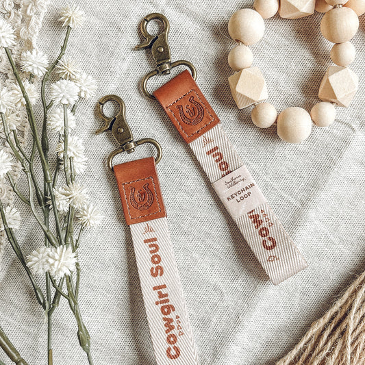 Cowgirl Soul Keychain Loop