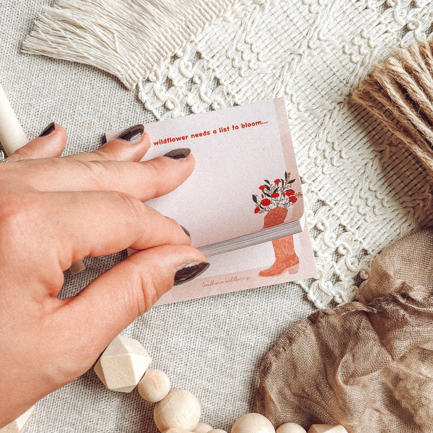 Every Wildflower Needs a List to Bloom Sticky Notes