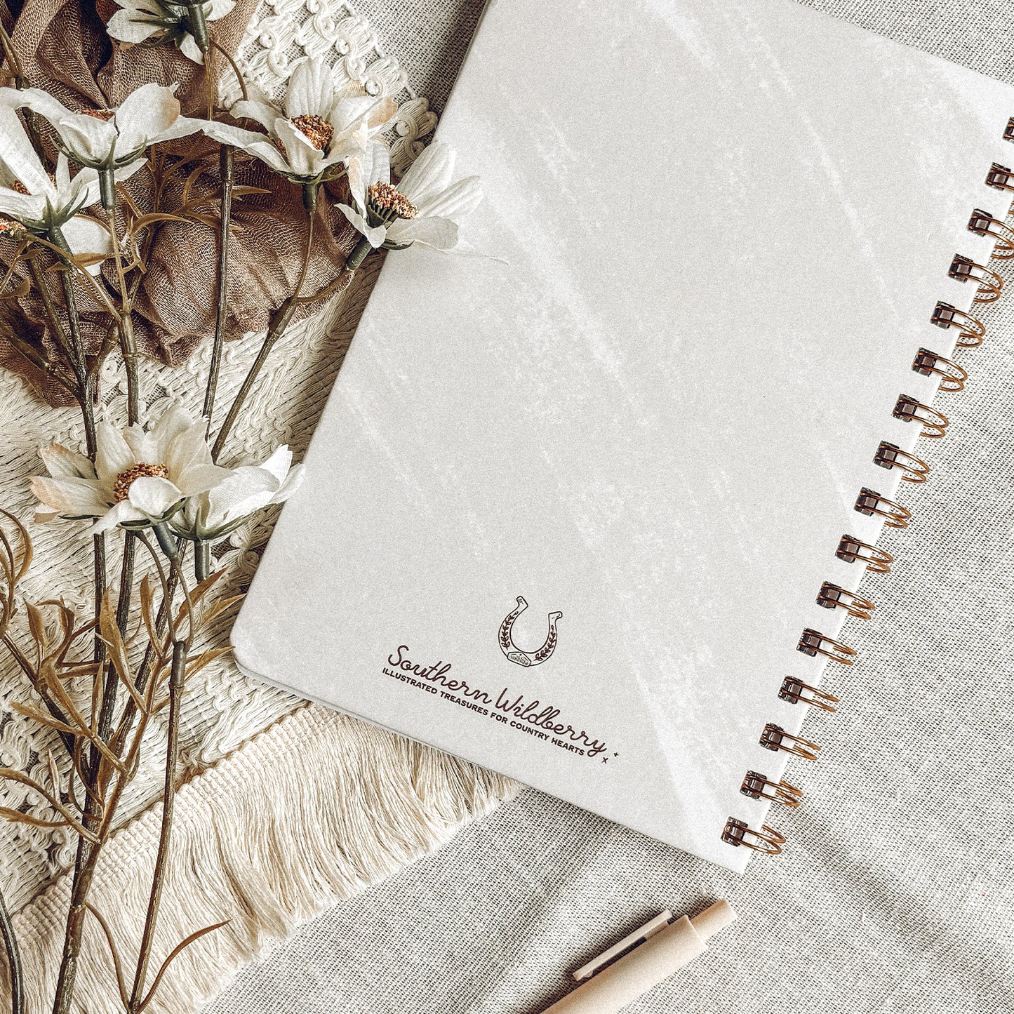 Cowboy Romance Spiral Hardback Notebook