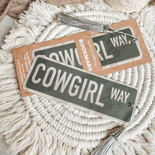 Cowgirl Way Tassel Bookmark
