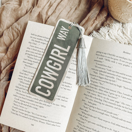 Cowgirl Way Tassel Bookmark