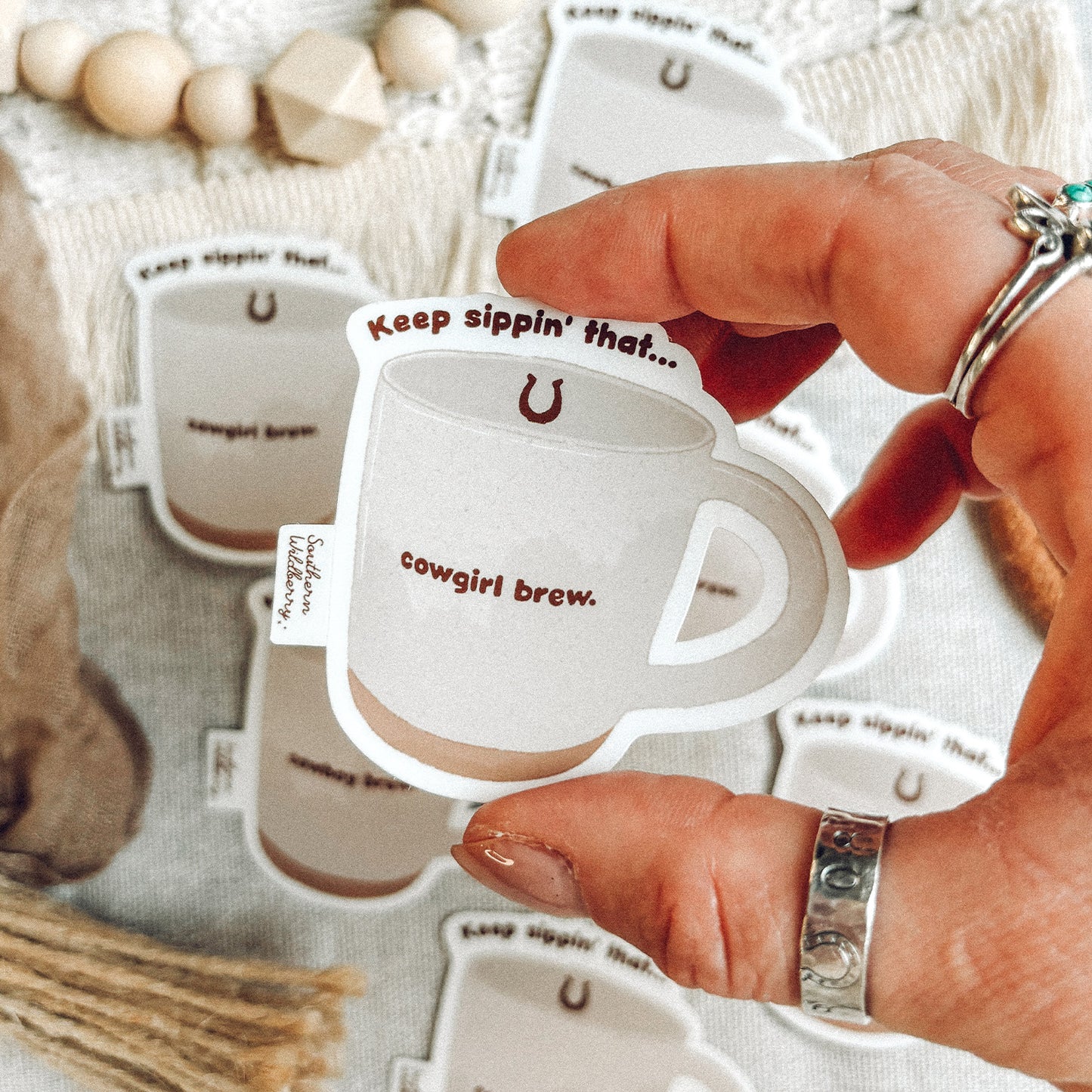 Cowgirl Brew Sticker