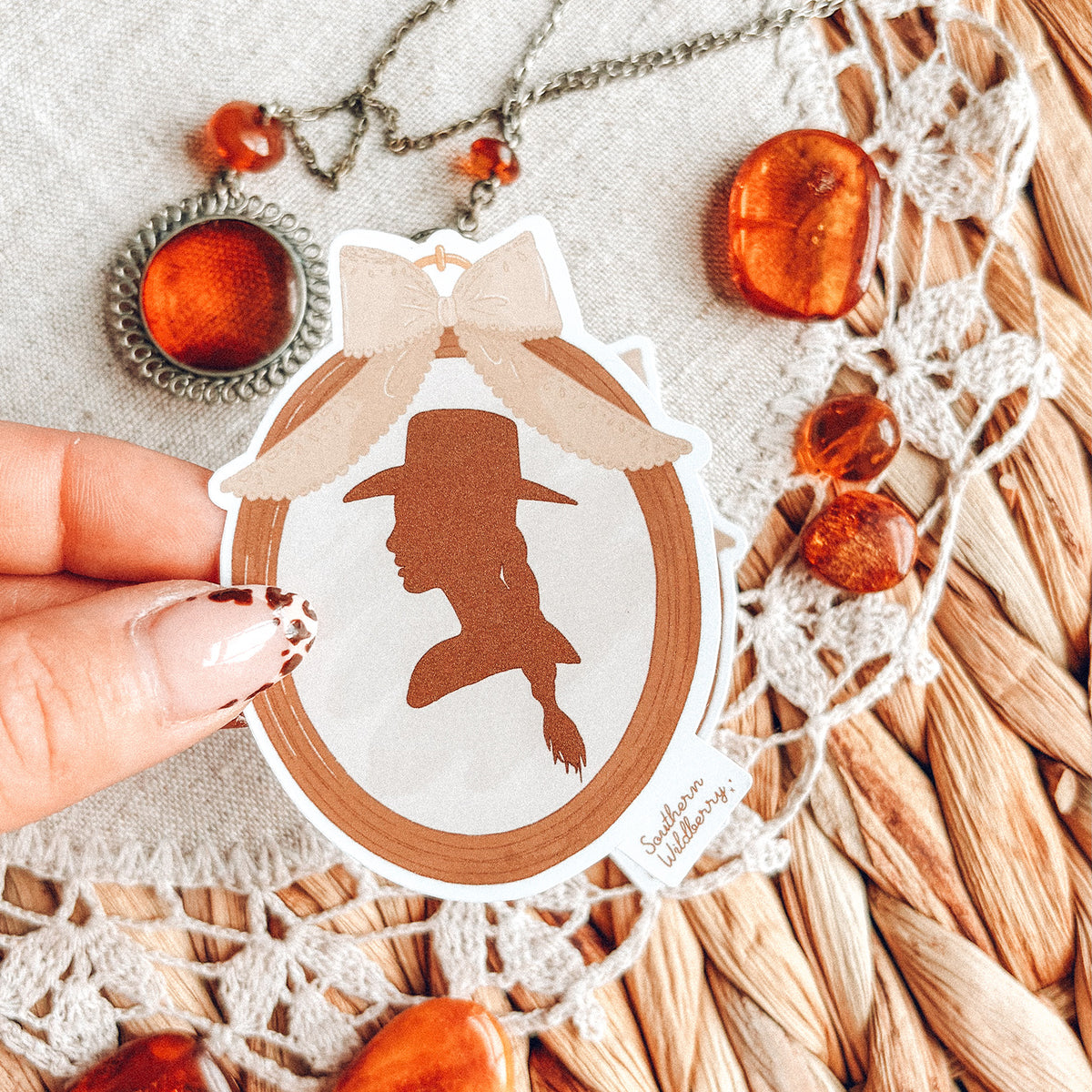 Darling of The West Sticker