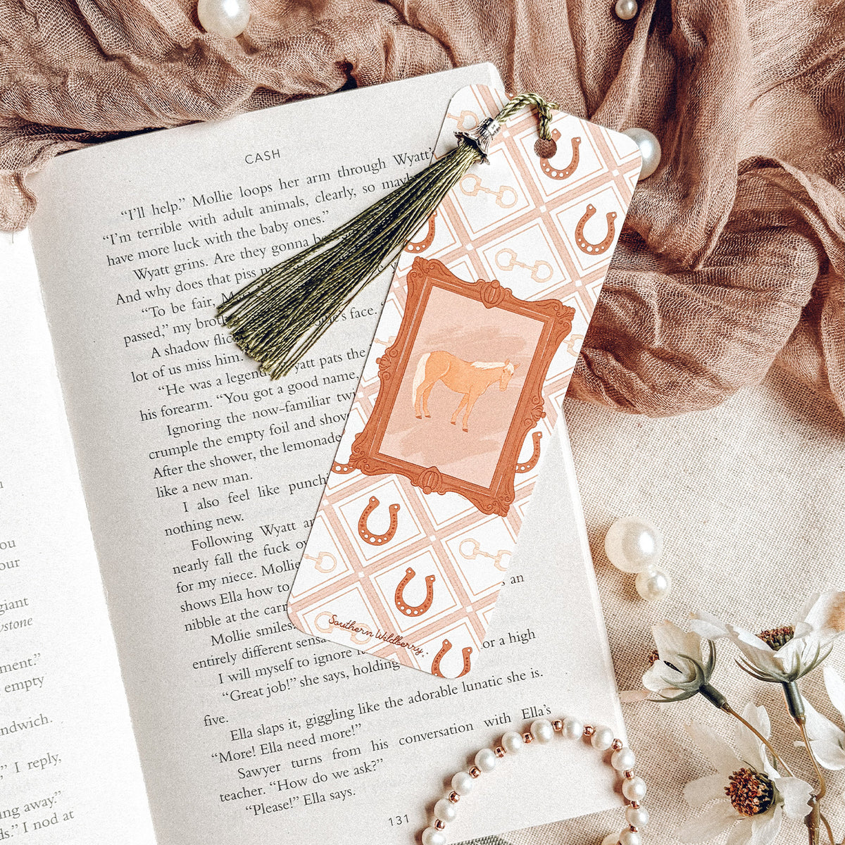 Framed Memories Tassel Bookmark