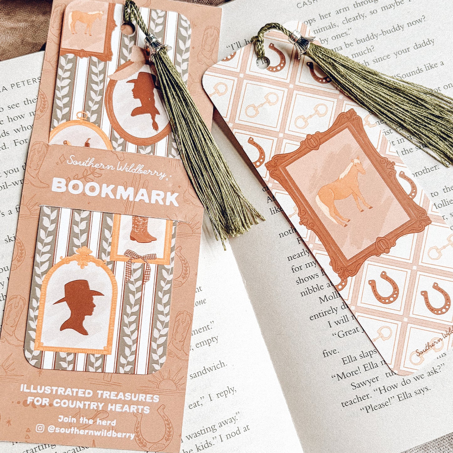 Framed Memories Tassel Bookmark