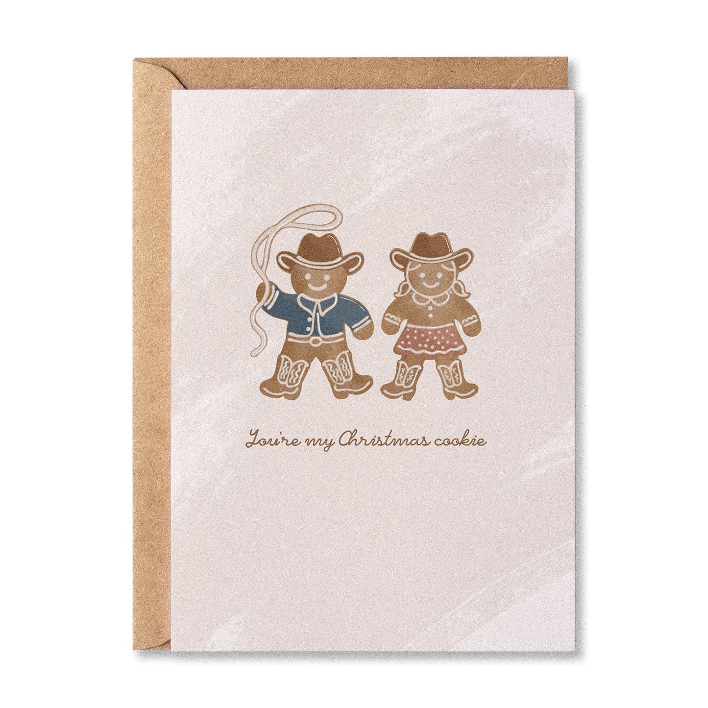 Christmas Cookie Greetings Card