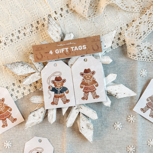 Gingerbread Ranch Gift Tags