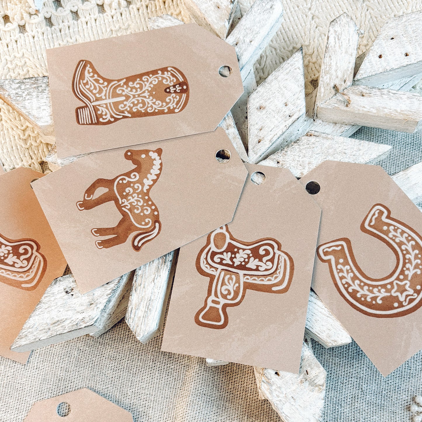 The Wild West Bakehouse Gift Tags