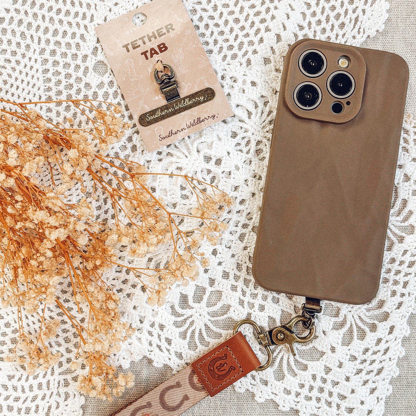 Lucky Horseshoes Keychain Loop