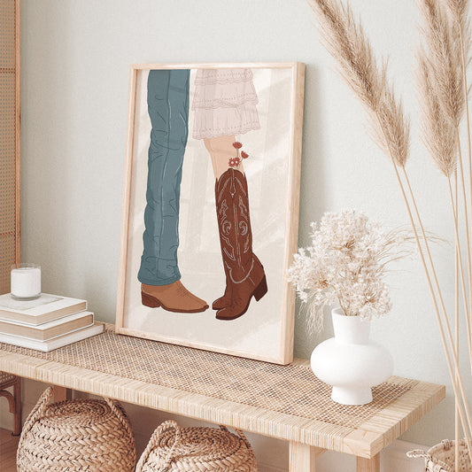 Love Like a Country Song Print