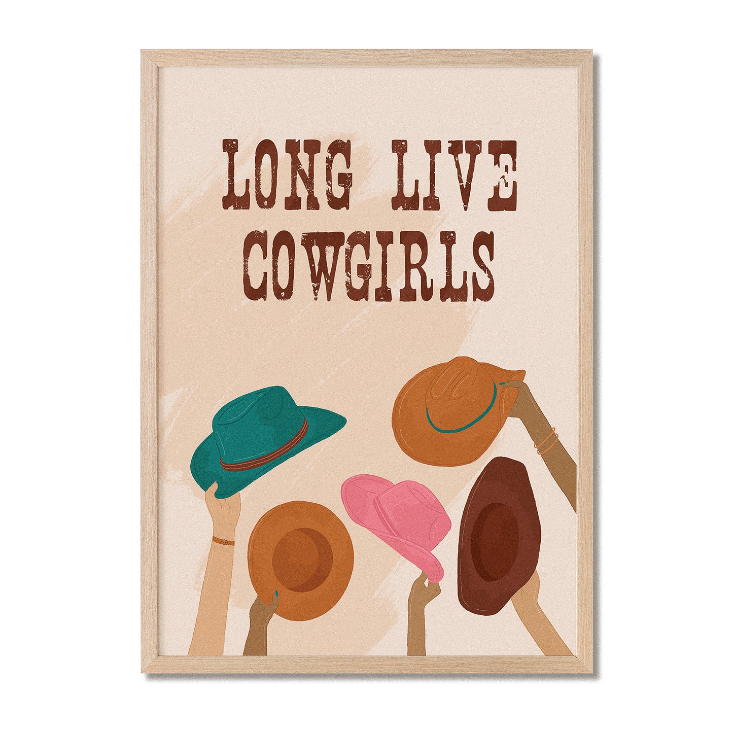 Long Live Cowgirls Print