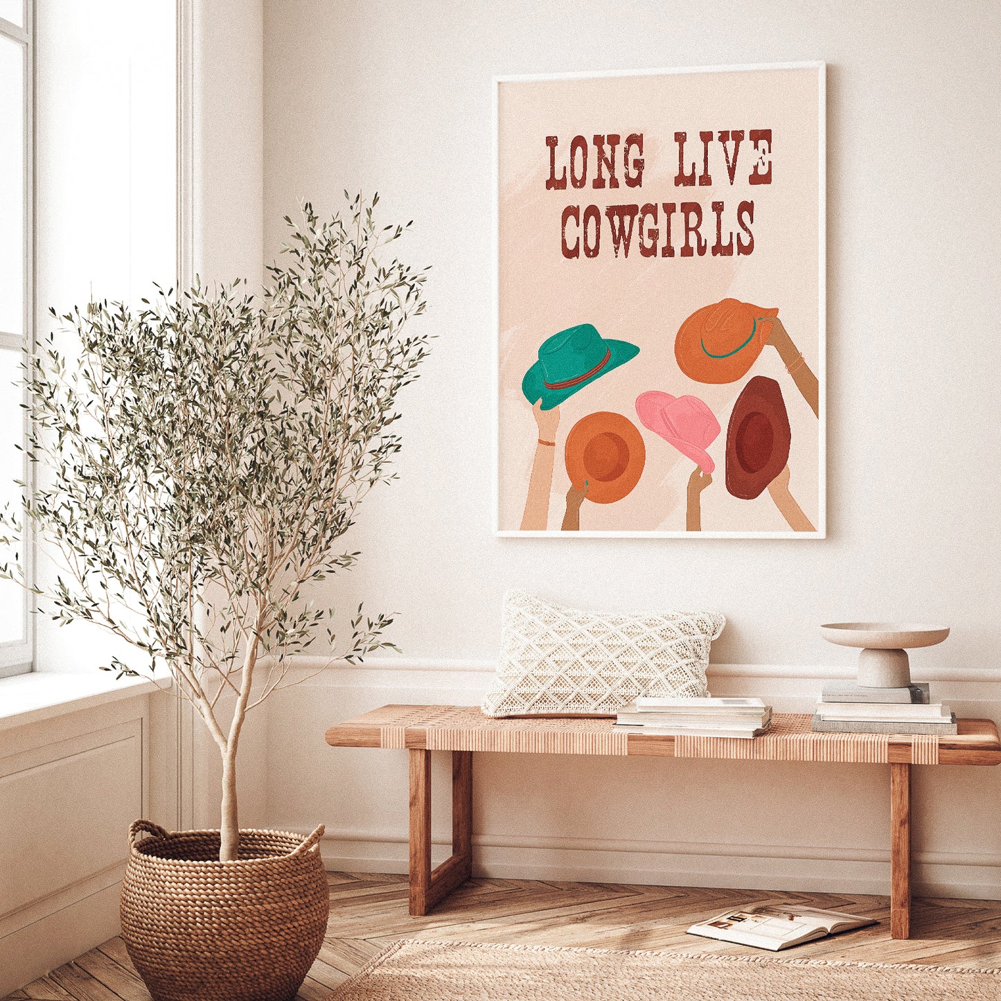 Long Live Cowgirls Print