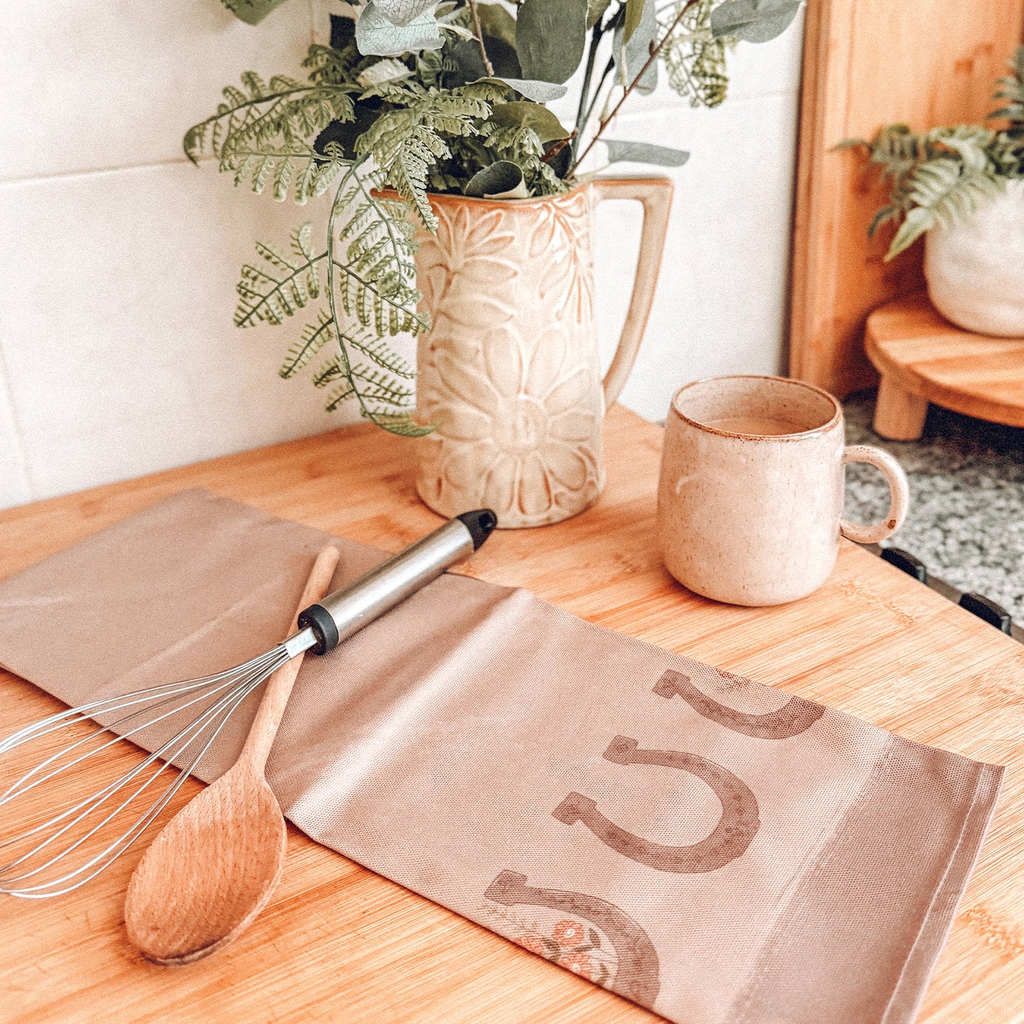 Lucky Horseshoe Tea Towel