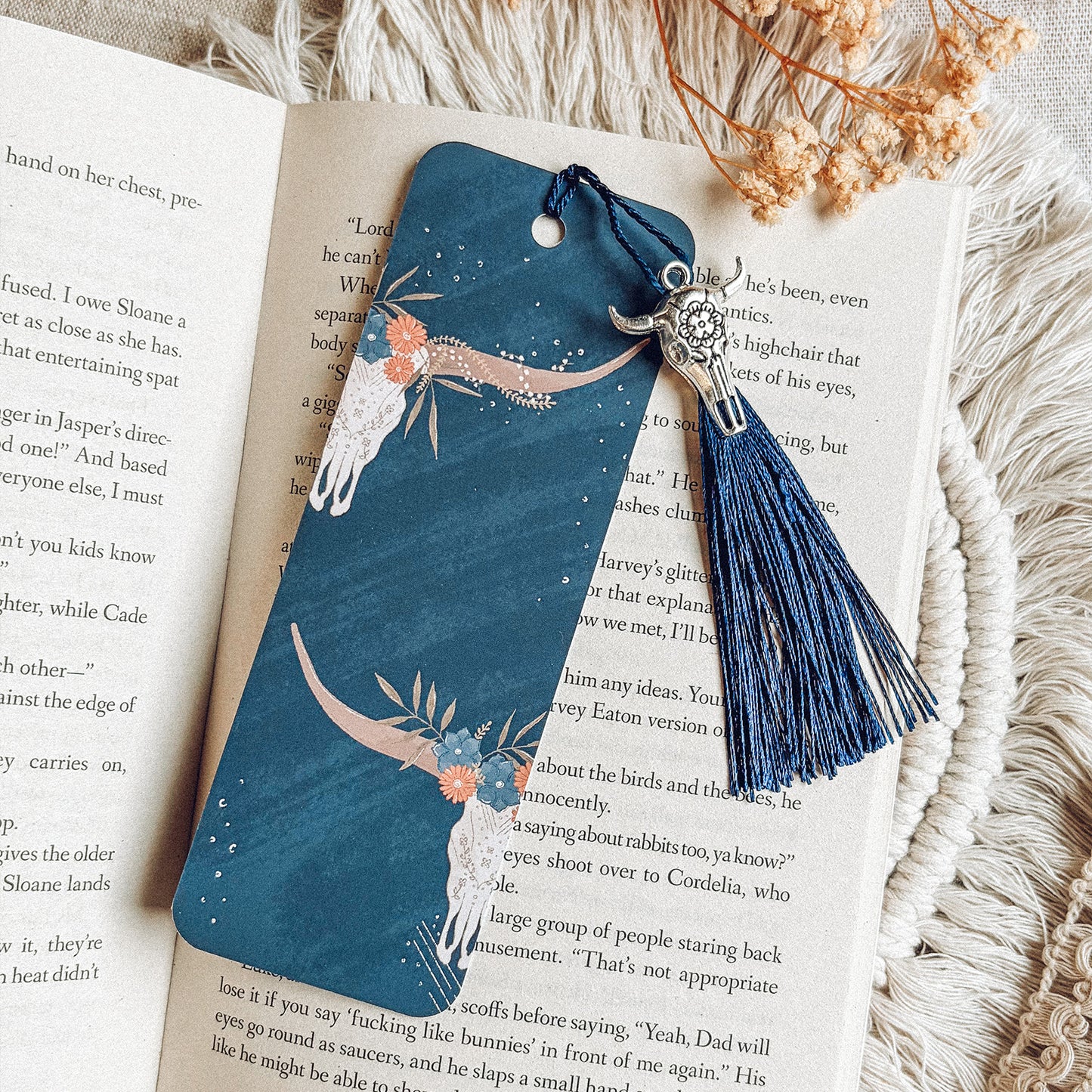 Midnight Chapter Club Tassel Bookmark