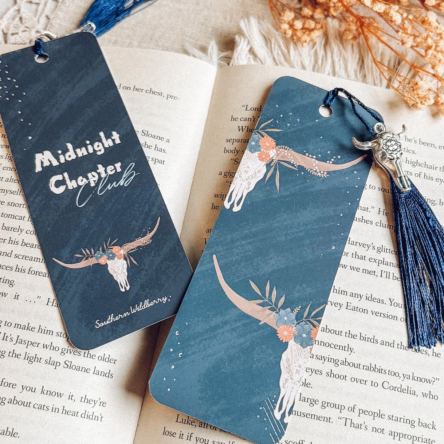 Midnight Chapter Club Tassel Bookmark