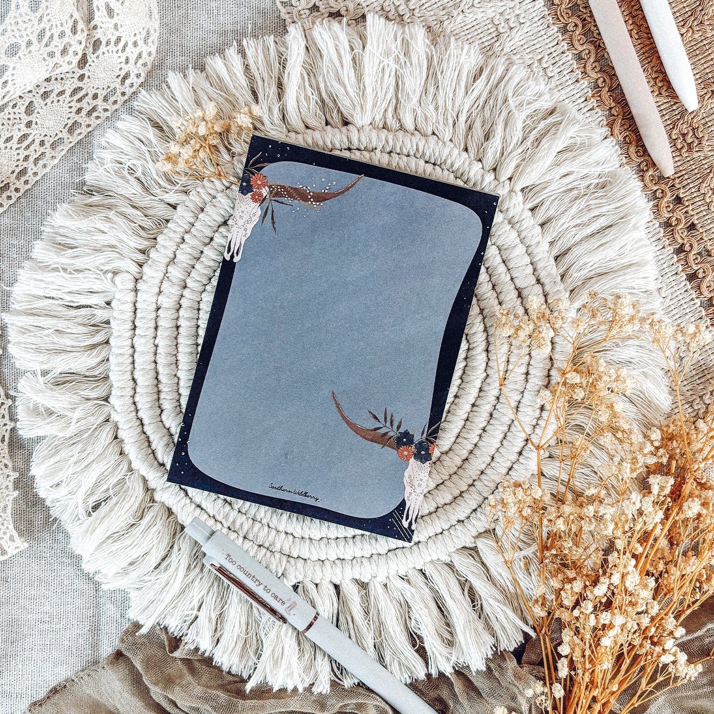 Notes After Midnight A6 Notepad