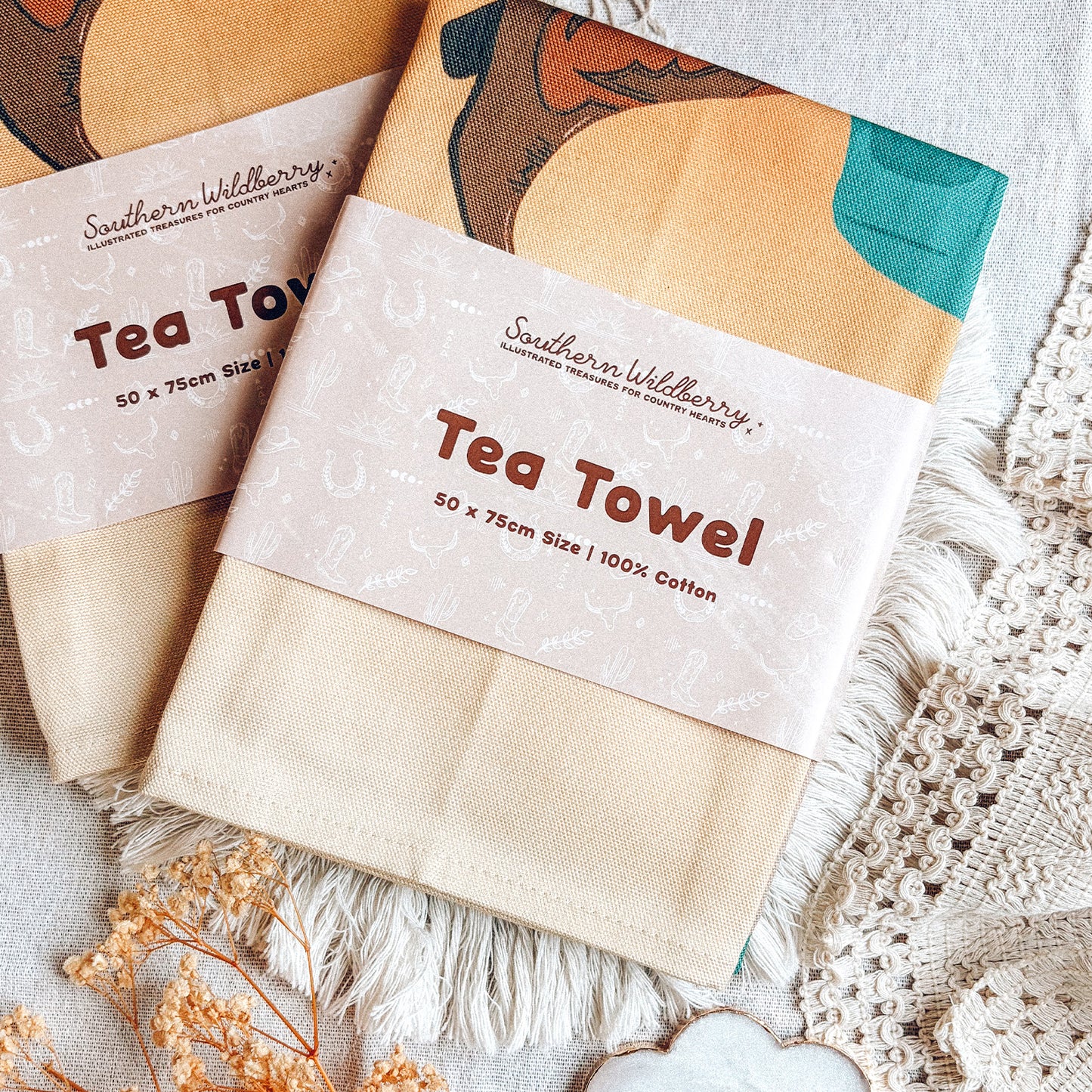 Road Trippin' Tea Towel