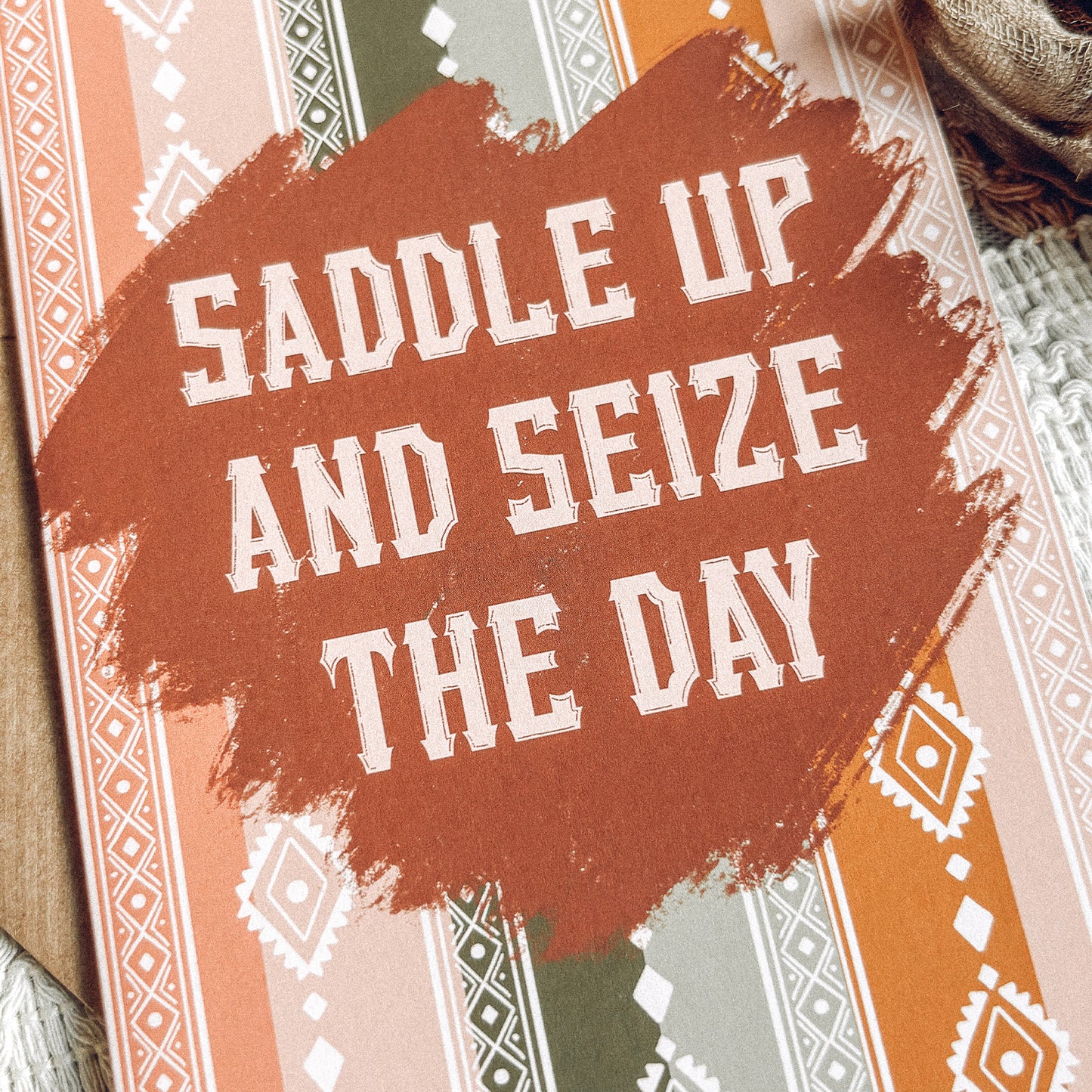 Cowboy Boots And Books Card