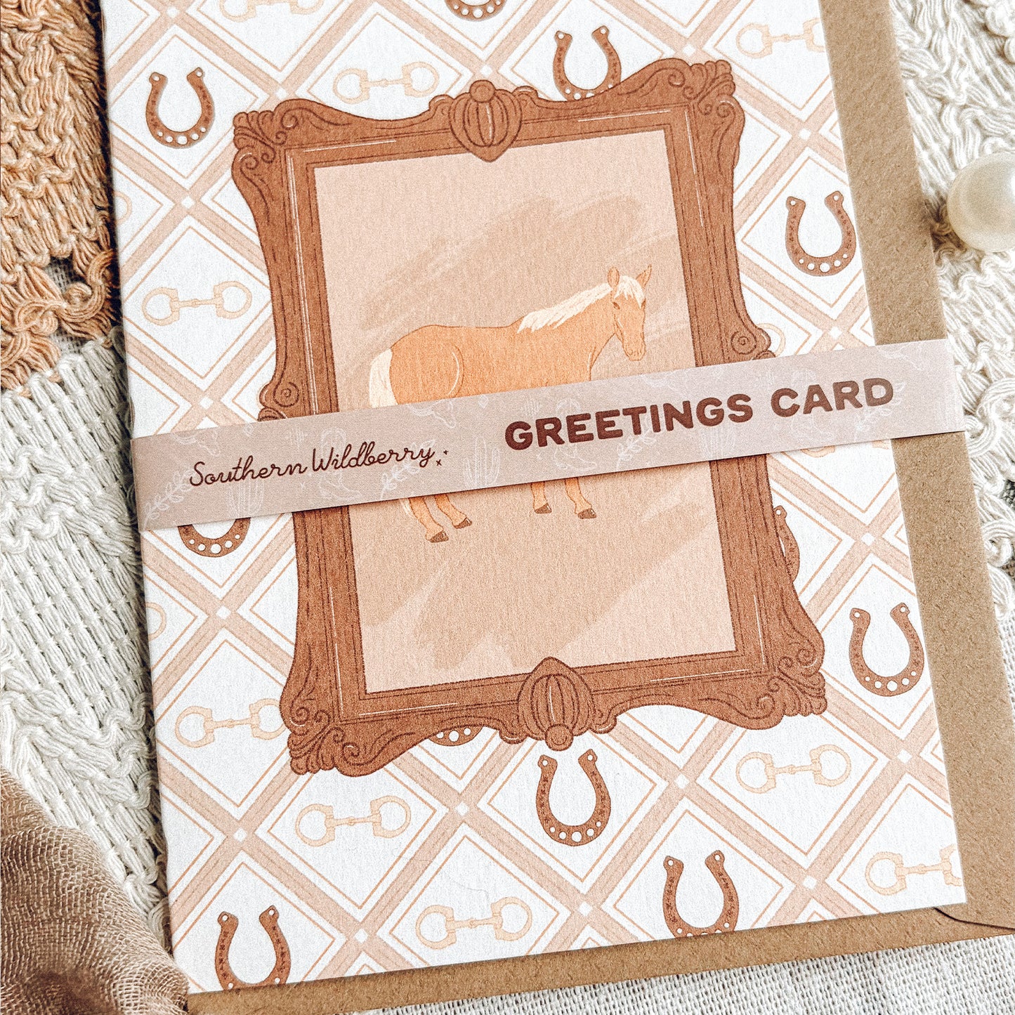 Spirit Of The Range Greetings Card