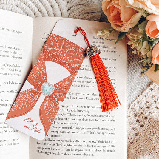 Stay Wild Tassel Bookmark