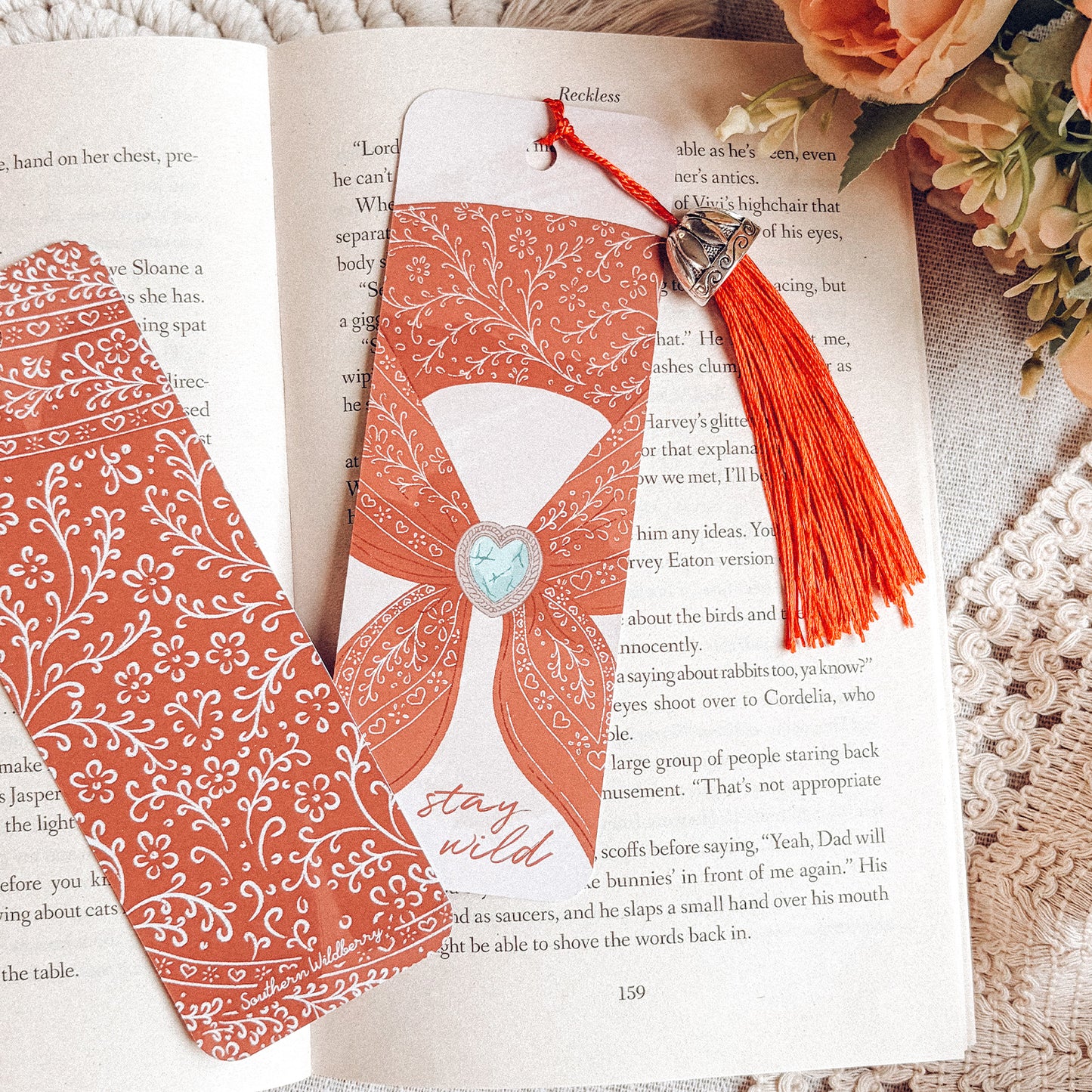 Stay Wild Tassel Bookmark