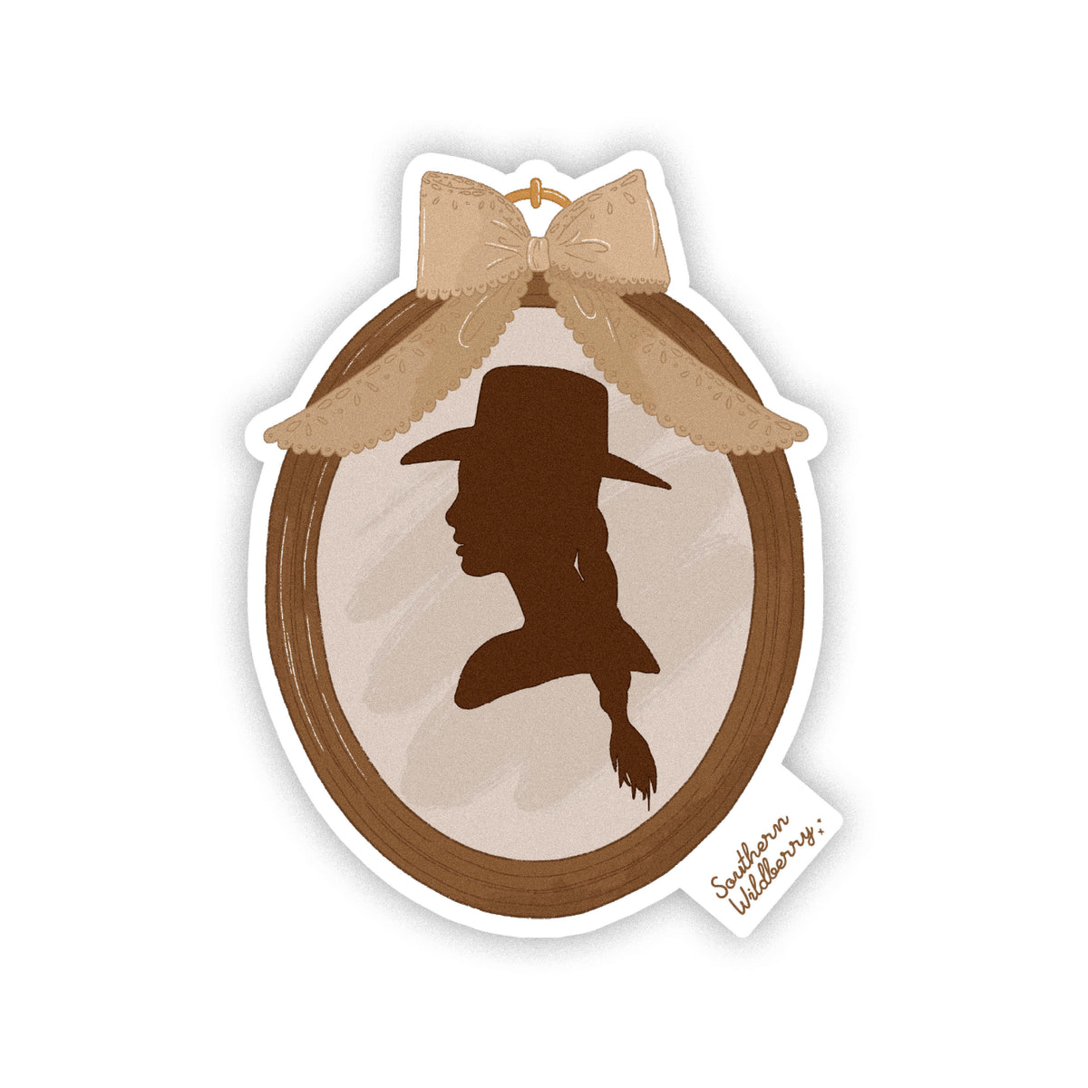 Darling of The West Sticker