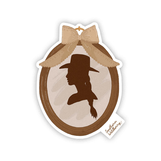 Darling of The West Sticker