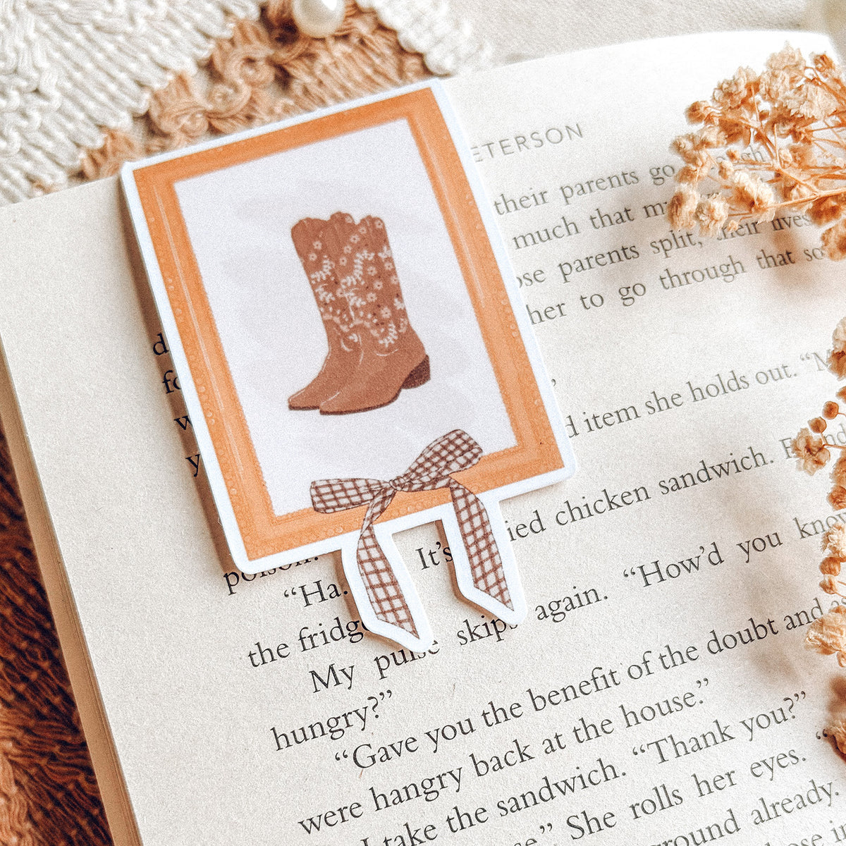 Sunday In Bloom Magnetic Bookmark