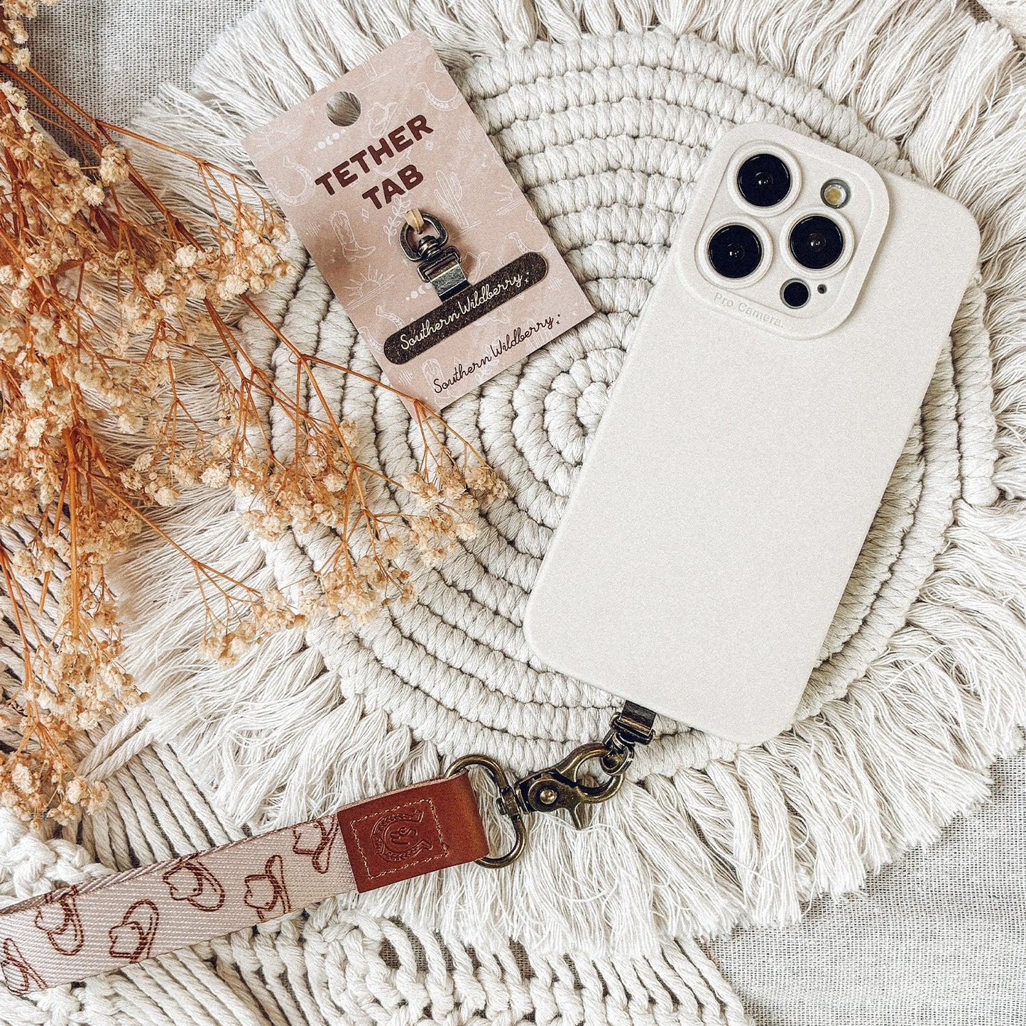 Cowboy Hat Keychain Loop