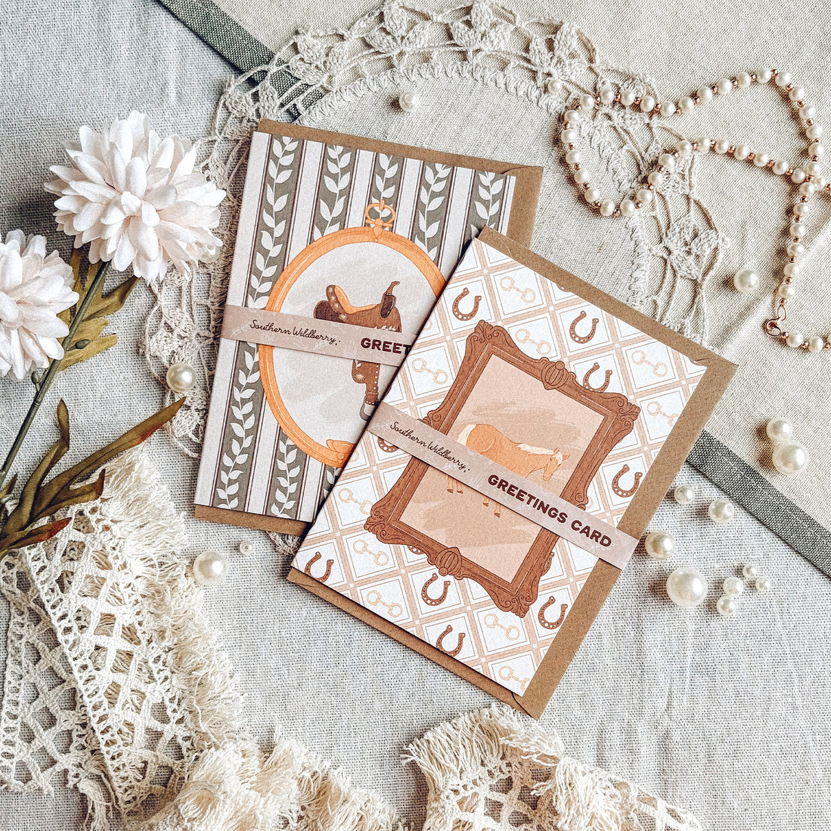 Spirit Of The Range Greetings Card