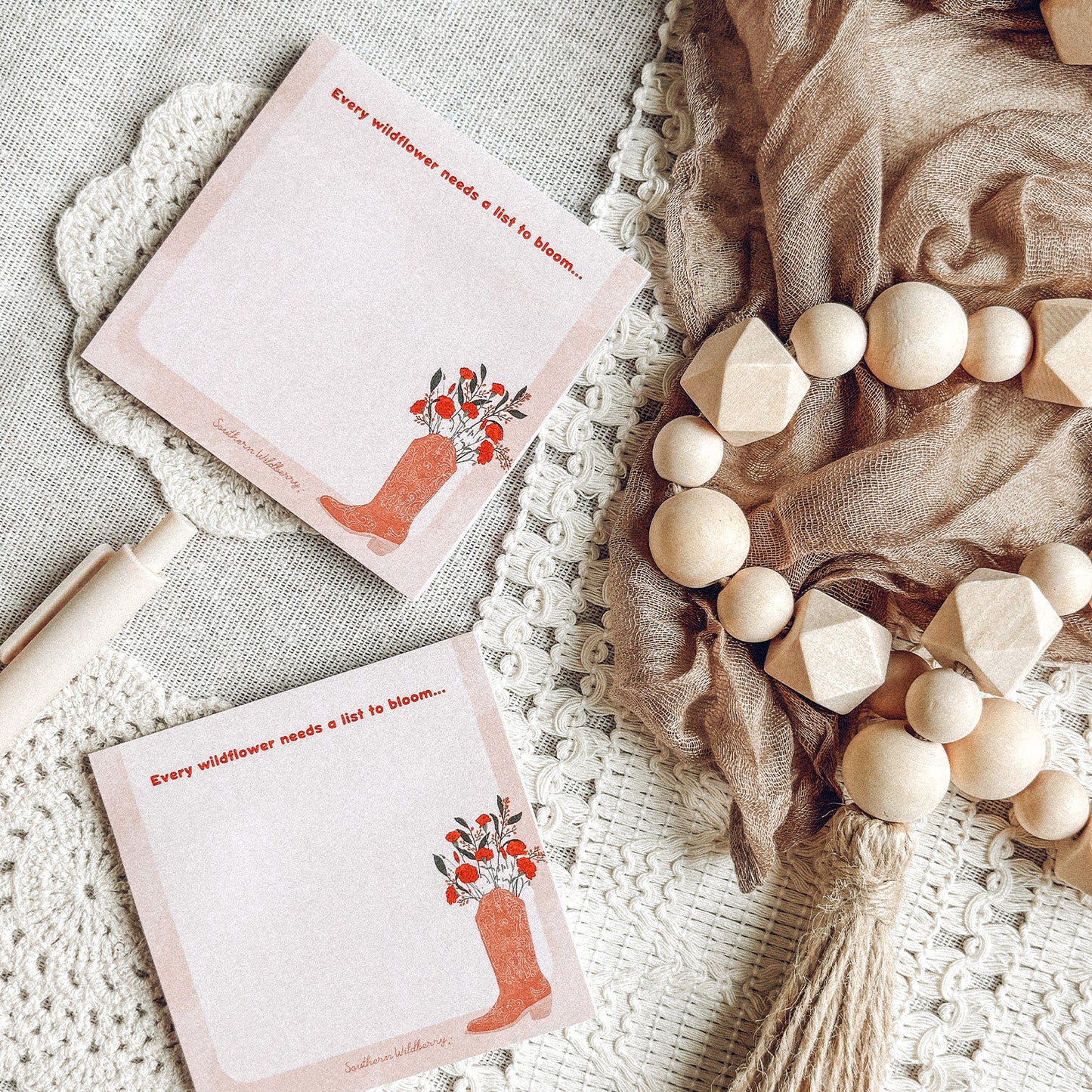 Every Wildflower Needs a List to Bloom Sticky Notes