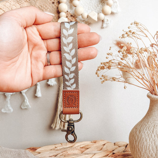Wild Fern Keychain Loop