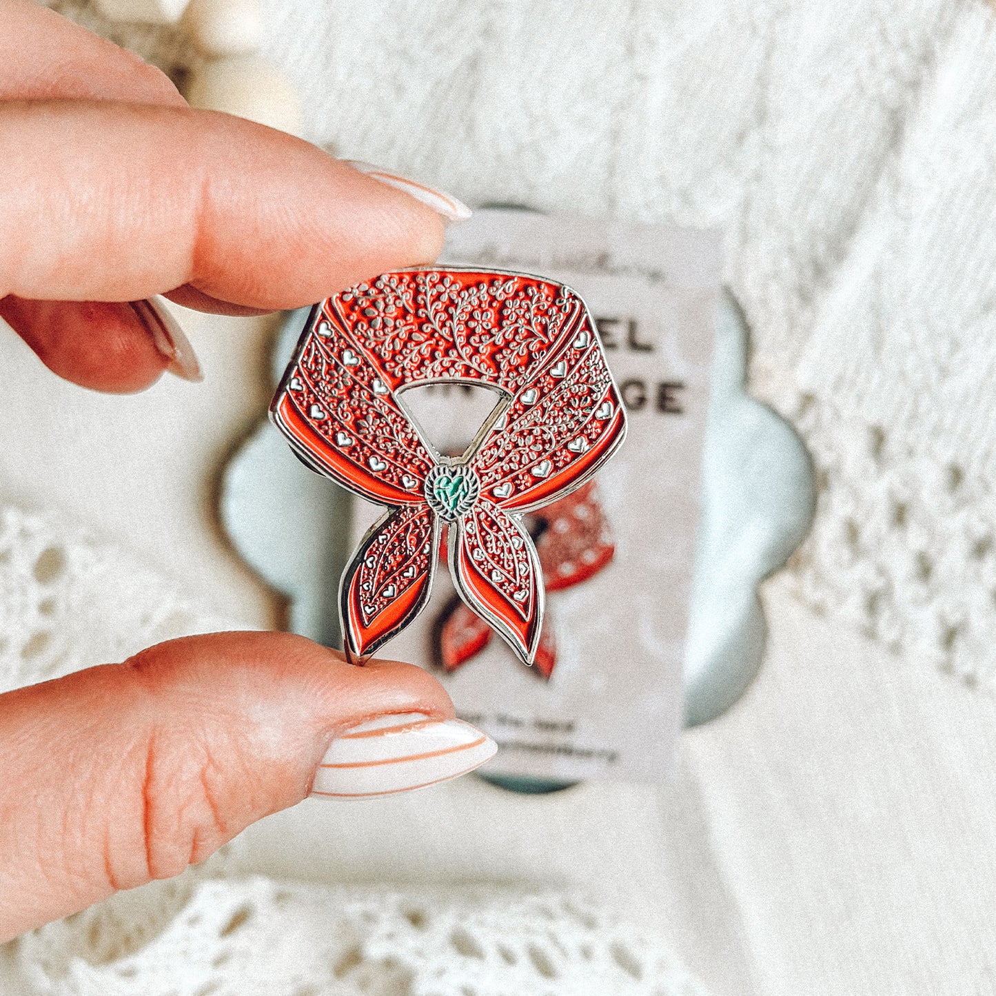 Western Wild Rag Enamel Pin Badge