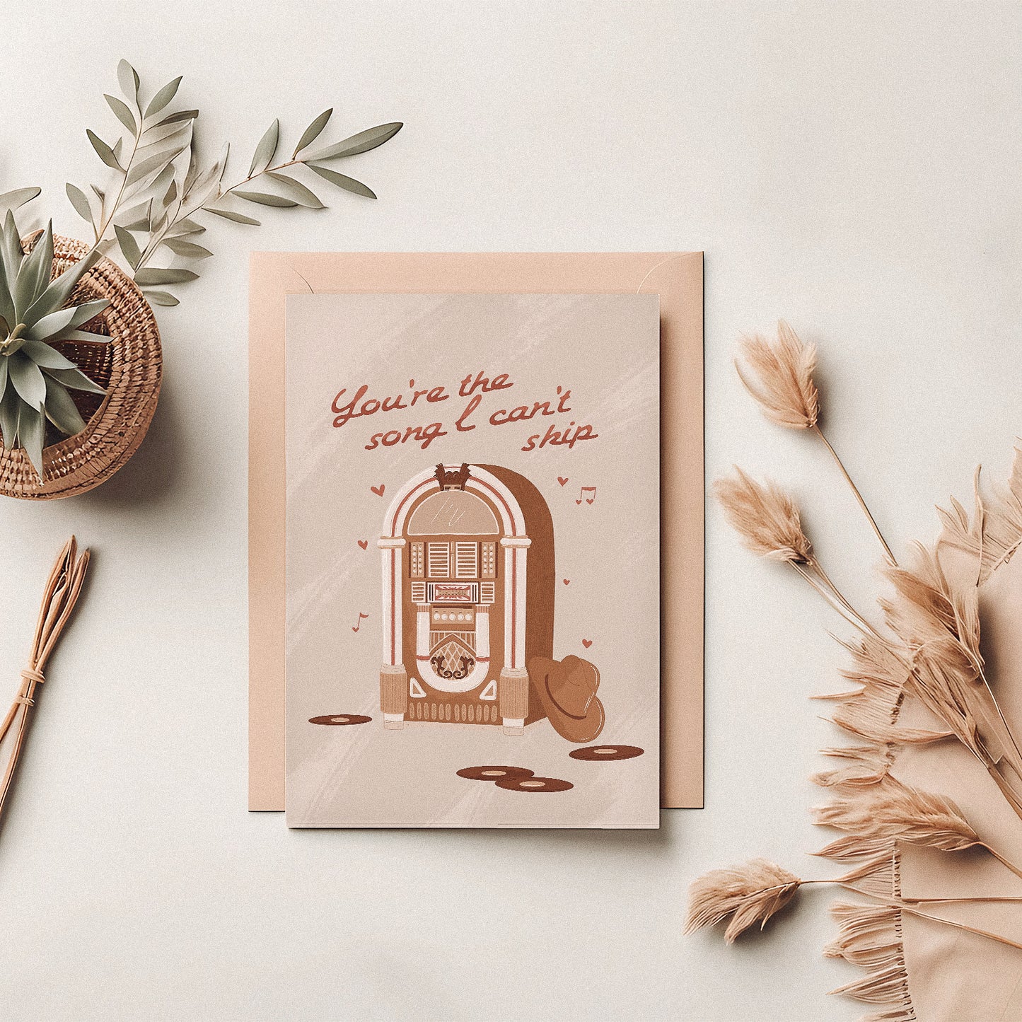 You're The Song I Can't Skip Greetings Card