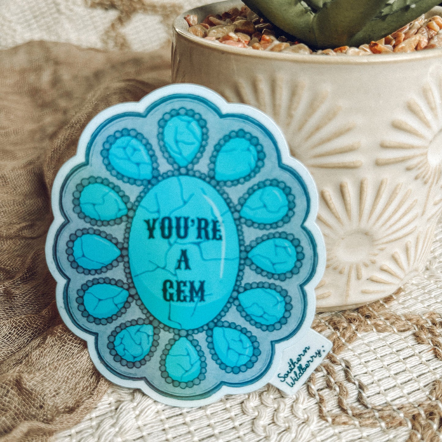 You're A Gem Sticker